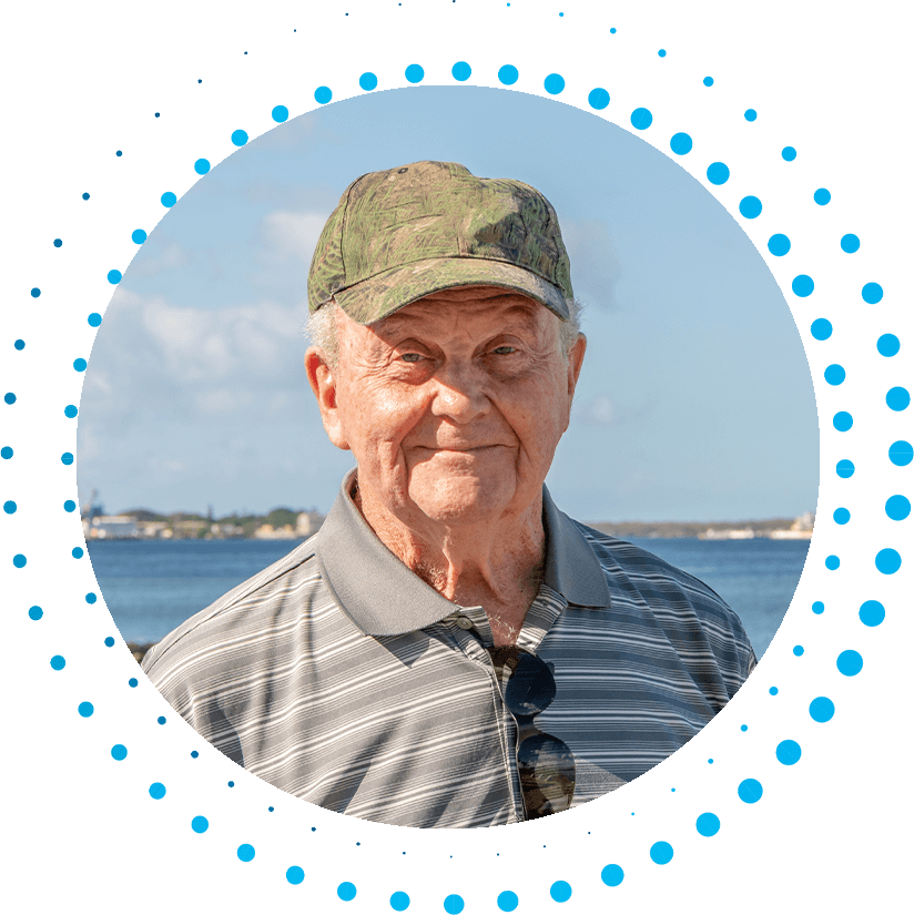 veteran smile makeover patient